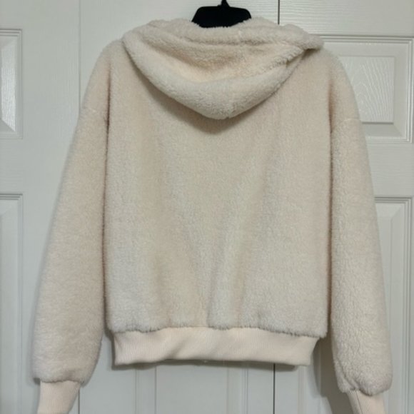 Forever 21 Fleece Zip Hoodie (Small) - Picture 3 of 4